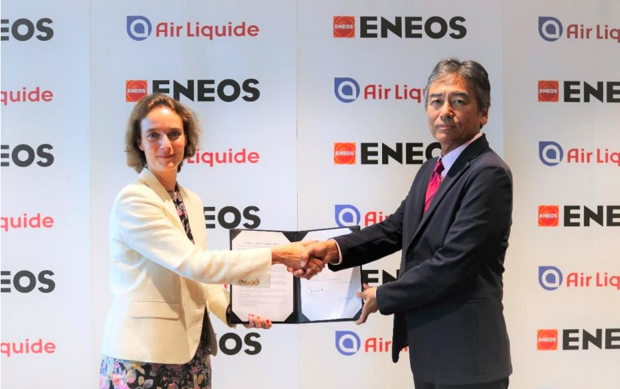 AIR LIQUIDE AND ENEOS TO ACCELERATE THE DEVELOPMENT OF LOW-CARBON HYDROGEN AND ENERGY TRANSITION IN JAPAN
